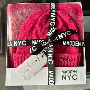 🐧2/$15 Madden NYC Hat and Scarf Gift Set NWT